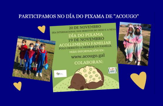 PARTICIPAMOS NA INICIATIVA DE ACOUGO “DÍA DO PIXAMA” | CEIP A PAZ