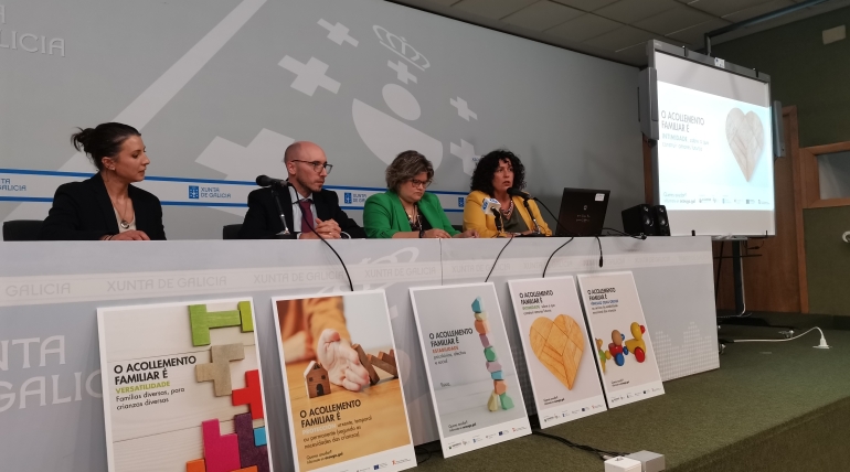 A Xunta participa na presentación da campaña ‘O acollemento é’ de Acougo para poñer en valor a súa importancia