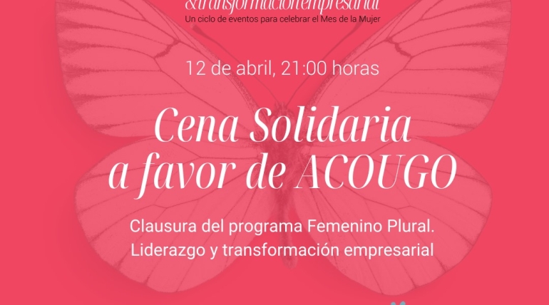 Cena solidaria a favor de ACOUGO