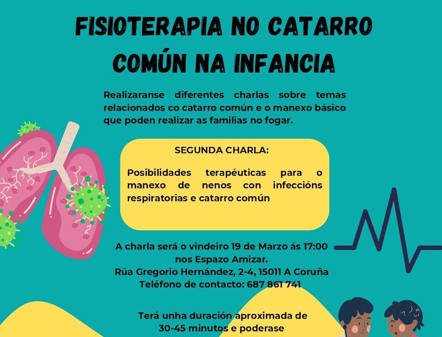 Charla informativa sobre fisioterapia y catarro común en la infancia – A Coruña