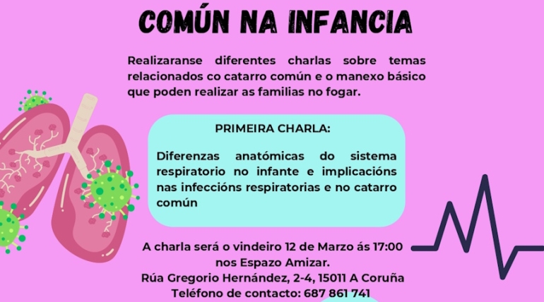 Charla informativa sobre fisioterapia y catarro común en la infancia – A Coruña